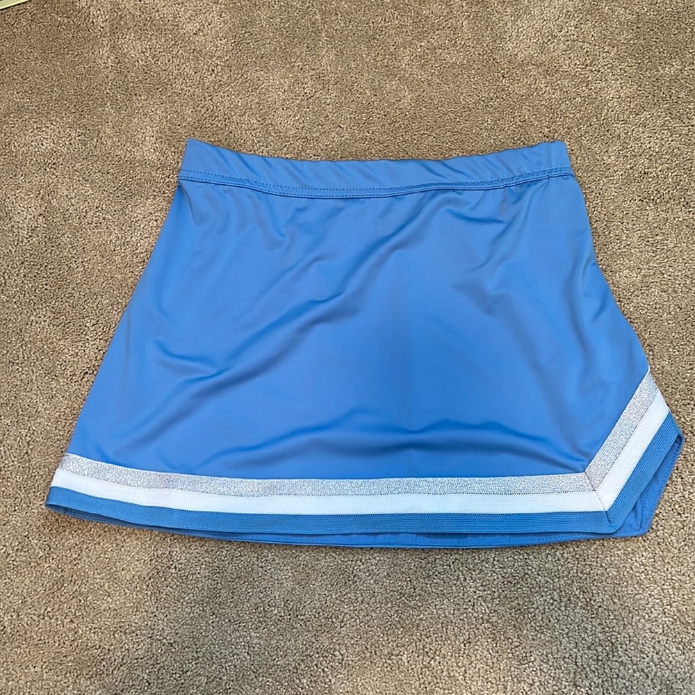 Augusta Columbia Blue Pike Cheer Skirt